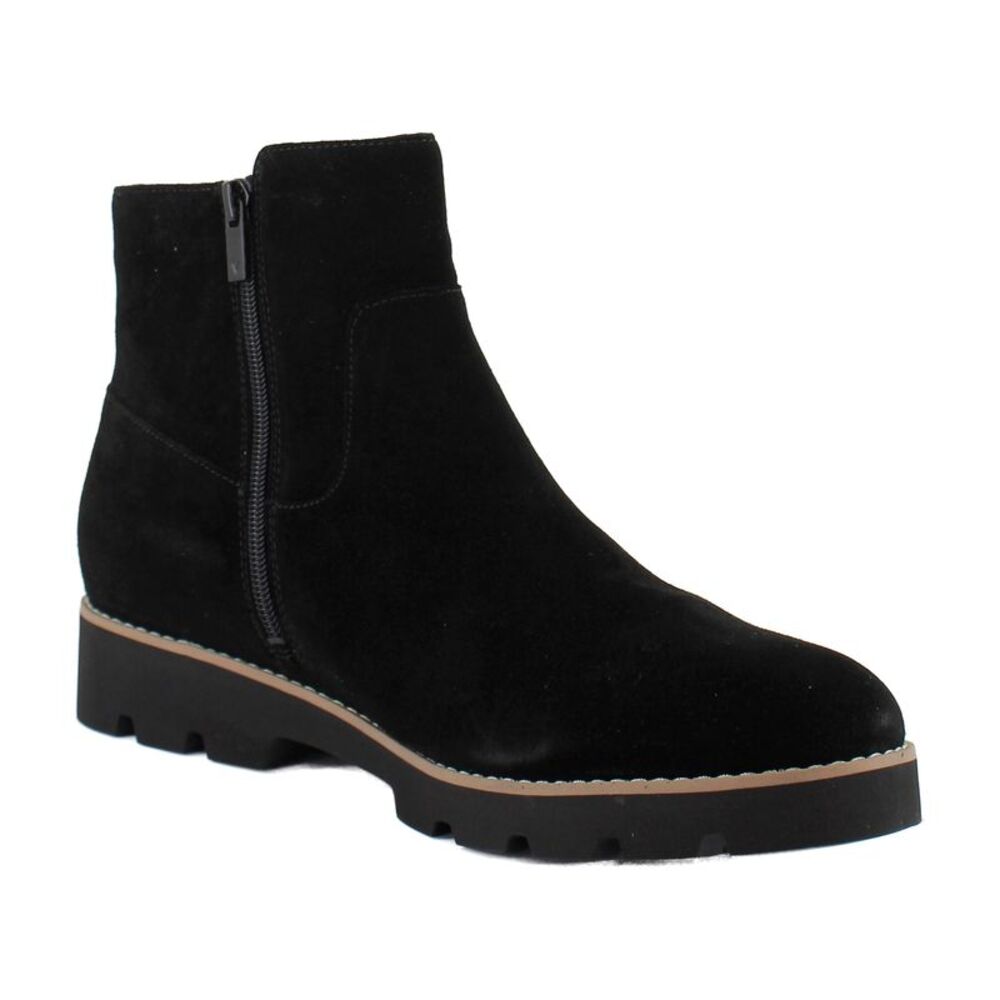 Vionic Carissa Black Suede Leather